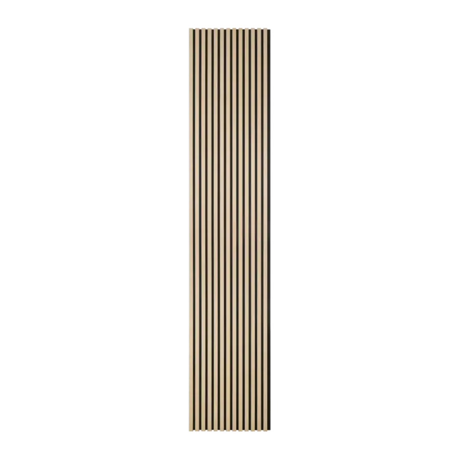 Wandpanelen|Wand- & Plafondplaten > Silentlines Lattenwand Brisbane licht eiken 260 x 52,6 cm dikte 18,5 mm (2 stuks)