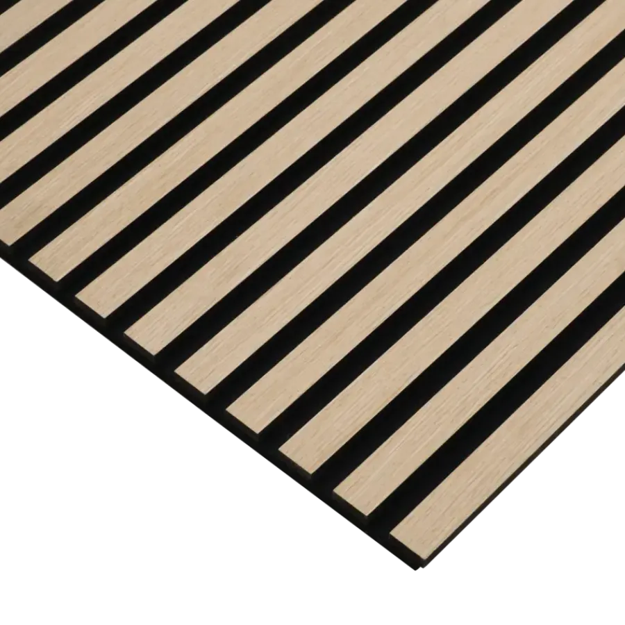 Wandpanelen|Wand- & Plafondplaten > Silentlines Lattenwand Brisbane licht eiken 260 x 52,6 cm dikte 18,5 mm (2 stuks)