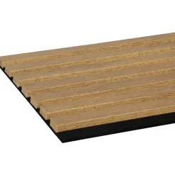 Akoestische Wandpanelen|Viltpanelen > Cando Green Lattenwand Decowall Acoustic brons eiken 260x30cm,2 stuks (1.56m2)