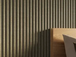 Viltpanelen > CanDo Lattenwand Decowall Acoustic Curve salie 260x30cm, 2 stuks (1.56m2)