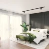Akoestische Wandpanelen|Wandpanelen > Cando Green Lattenwand Decowall MDF grafiet eiken, lengte 260cm, 5 stuks