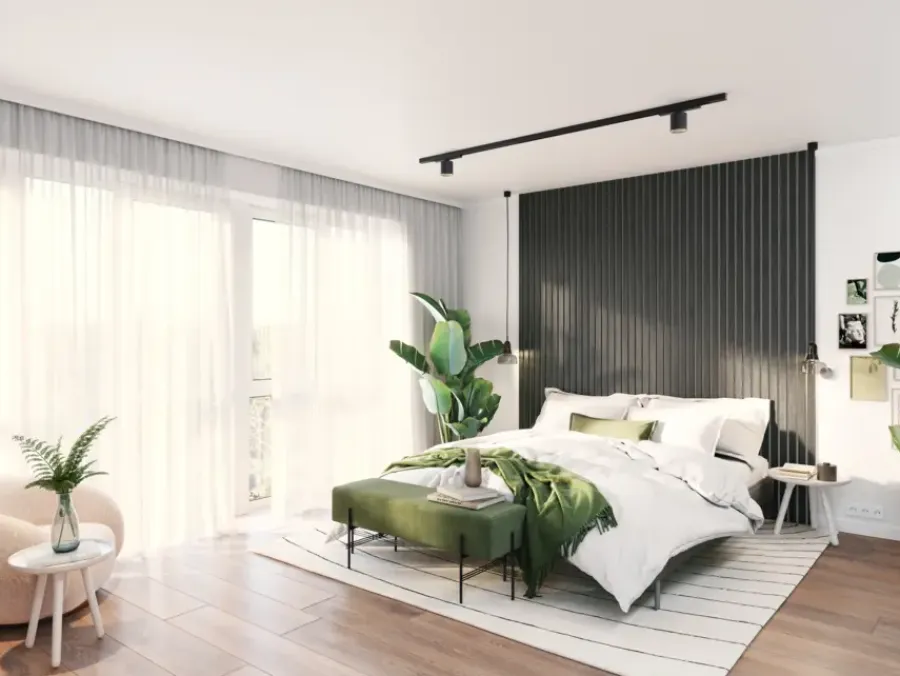 Akoestische Wandpanelen|Wandpanelen > Cando Green Lattenwand Decowall MDF grafiet eiken, lengte 260cm, 5 stuks