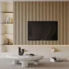 Akoestische Wandpanelen|Wandpanelen > Silentlines Lattenwand licht eiken 260 x 52,6 cm dikte 22 mm
