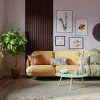 Lattenwand MDF Decowall Essential walnoot 260x30cm, 2 stuks (1.56m2)