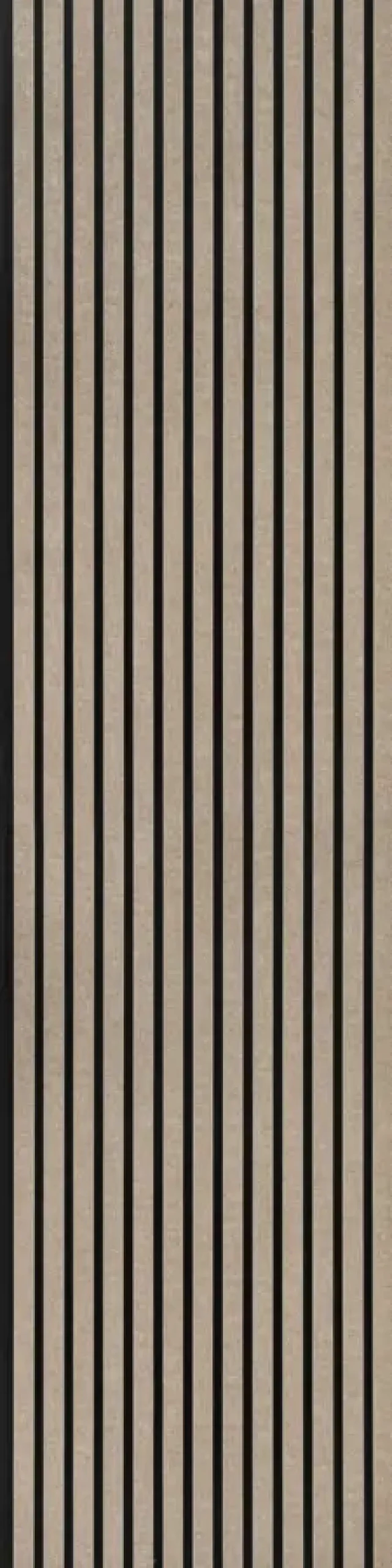 Akoestische Wandpanelen|Viltpanelen > Silentlines Lattenwand vilt op vilt licht bruin 260 x 52,5 cm dikte 9+9 mm 2.73m²