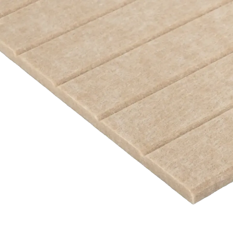Viltpanelen > Silentlines Lattenwand vilt zand, 260x52 cm, dikte 8mm 2.70m²