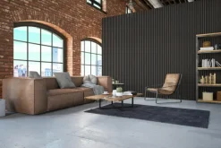 Akoestische Wandpanelen|Wandpanelen > Geen Lattenwand zwart eiken 300x60,5 cm, dikte 22mm
