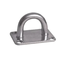 Ledent oog op plaat 50 mm