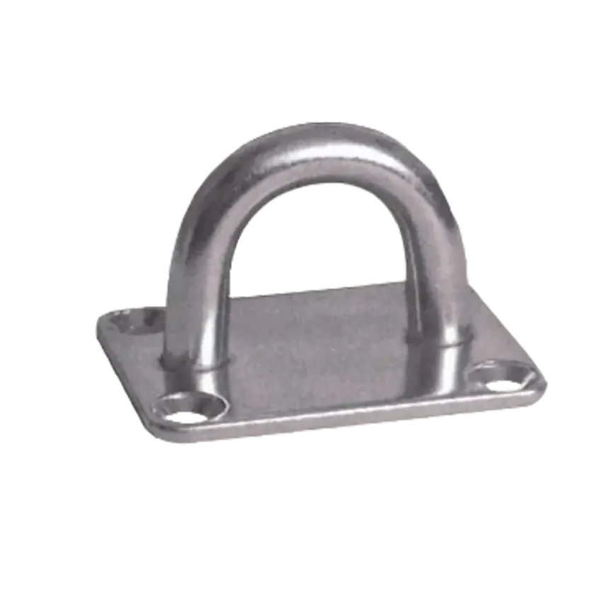 Ledent oog op plaat 50 mm