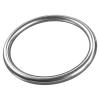 Ledent ring gelast verzinkt 45/60 mm 2 stuks