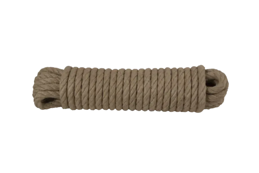 Ledent vlastouw bruin Ø10 mm / 10 m