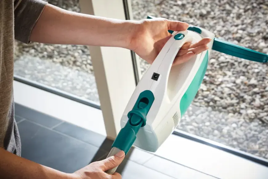 Leifheit Dry & Clean raamwisser met zuig- en click system