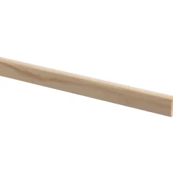 Houtenprofielen|Overgangsprofielen > Geen Lijst hockeystick grenen 9x27 mm lengte 270 cm