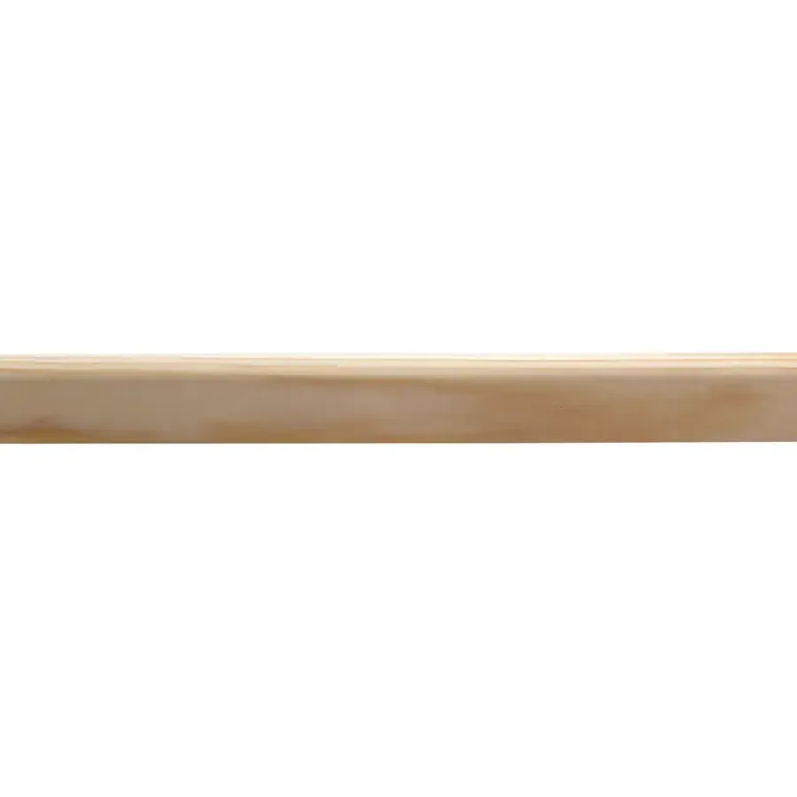 Houtenprofielen|Overgangsprofielen > Geen Lijst hockeystick grenen 9x27 mm lengte 270 cm