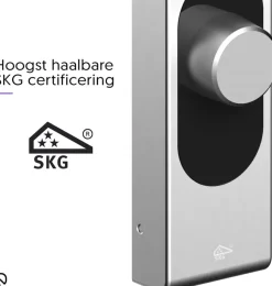 Elektronische Beveiliging|Schuiven & Grendels > LOQED Touch Edition Slim deurslot