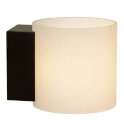 Lucide badkamer wandlamp Jelte IP44 zwart