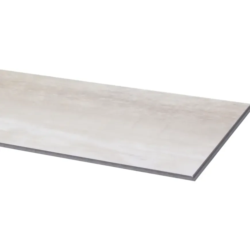 Lundia click PVC Natuur Stina lichtgrijs houtlook incl. geïntegreerde ondervloer