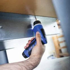 Accuboormachines|Boormachines > LUX accuschroevendraaier 3.6 volt met draaibaar handvat