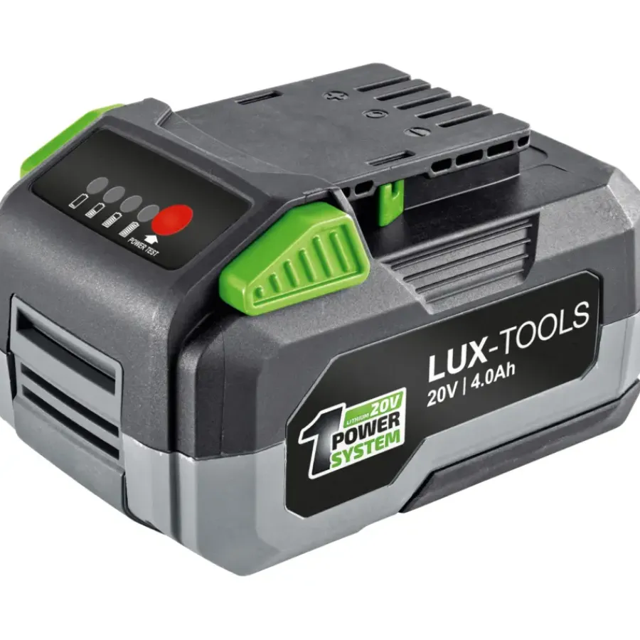 Overige Elektrisch Gereedschap Accessoires > LUX 20V accu 4,0Ah