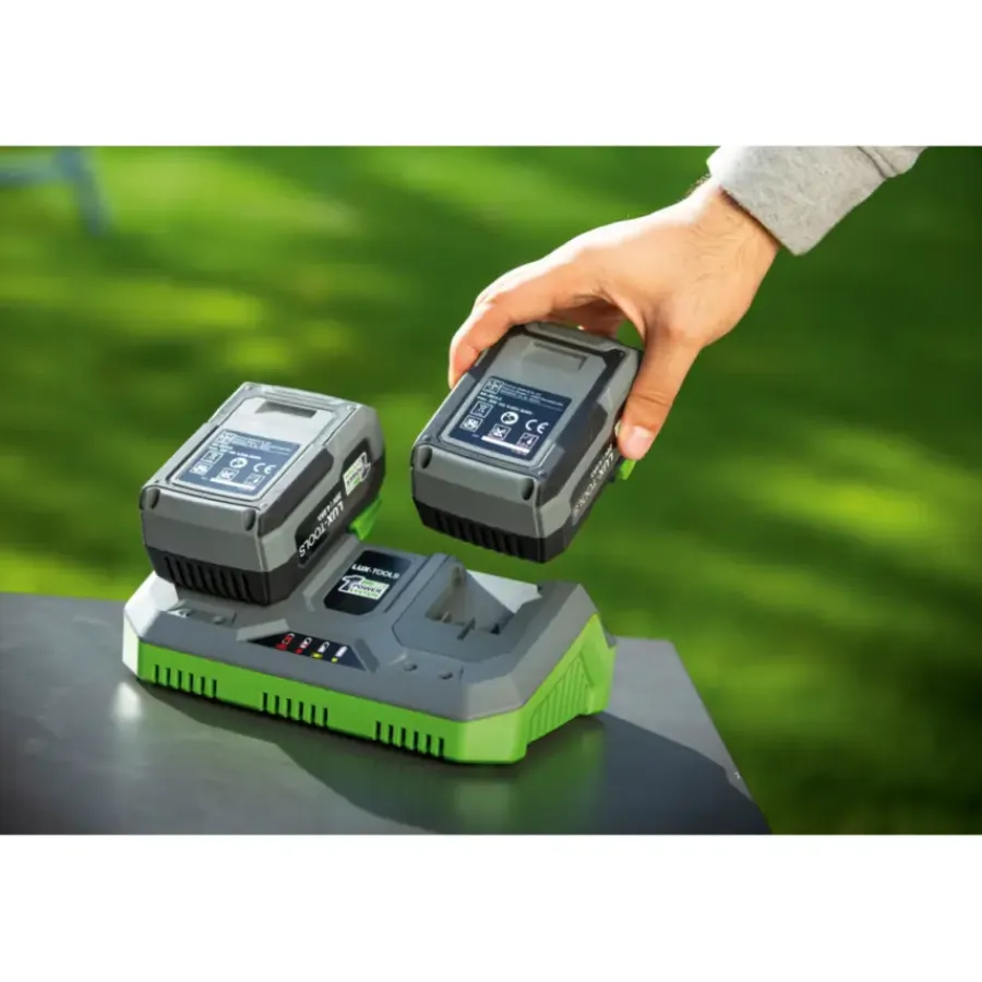 Overige Elektrisch Gereedschap Accessoires > LUX 20V dubbele acculader