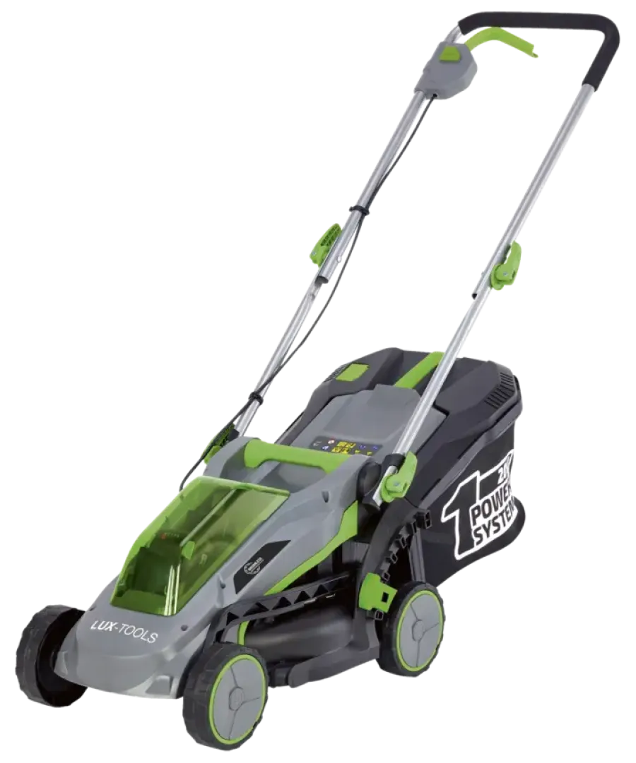 Grasmaaiers > LUX 20V grasmaaier 33cm (incl. 4.0Ah accu + lader)
