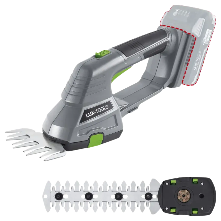Grasscharen En Buxusscharen|Heggenscharen > LUX 20V grasschaar / buxusschaar (zonder accu)
