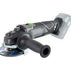 Accu Haakse Slijper|Frees, Slijp & Schaafmachines > LUX 20V haakse slijper / slijptol 115mm (zonder accu)