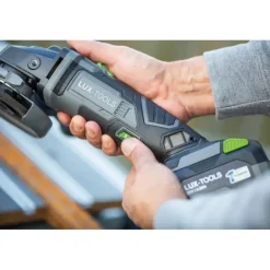 Accu Haakse Slijper|Frees, Slijp & Schaafmachines > LUX 20V haakse slijper / slijptol 115mm (zonder accu)