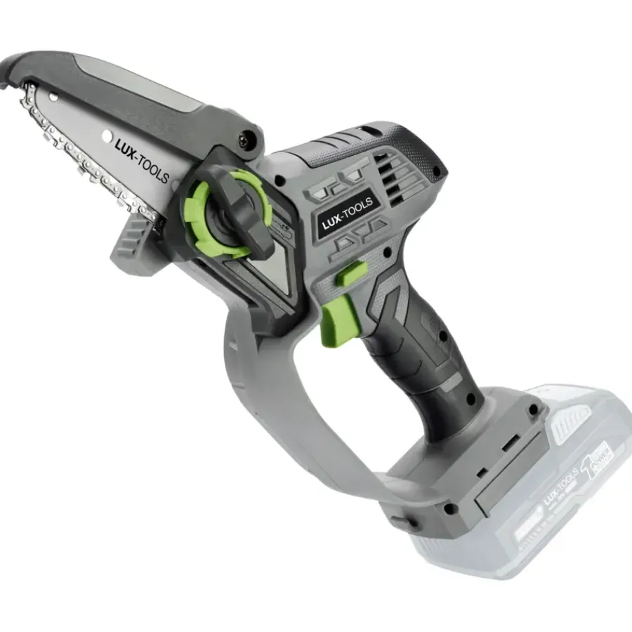 Kettingzagen > LUX 20V hand- kettingzaag brushless (zonder accu)