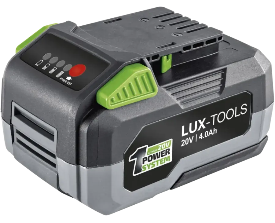 Overige Elektrisch Gereedschap Accessoires > LUX 20V set accu 4,0Ah + lader