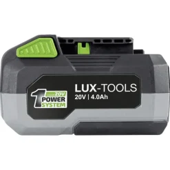 Overige Elektrisch Gereedschap Accessoires > LUX 20V set accu 4,0Ah + lader