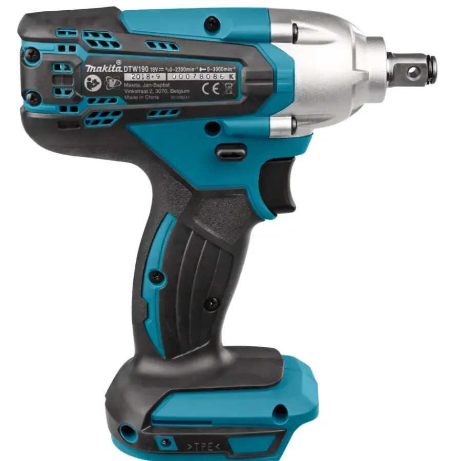 Overig Accu Gereedschap|Sleutels- En Doppensets > Makita accuslagmoersleutel DTW190ZJ (zonder accu)