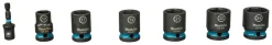 Sleutels- En Doppensets > Makita Impact Black 7-delige krachtdoppenset