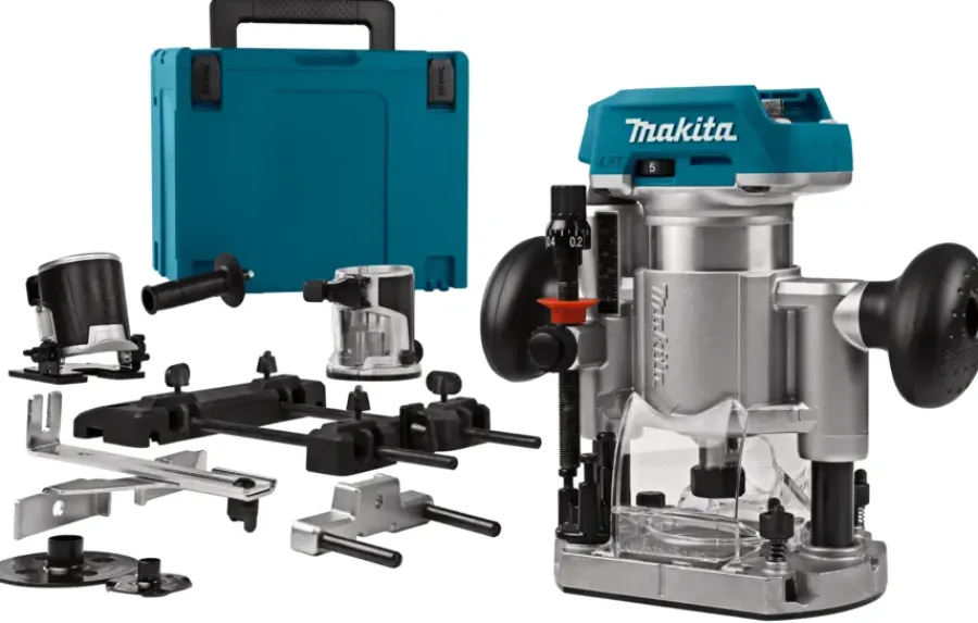 Overig Accu Gereedschap|Frees, Slijp & Schaafmachines > Makita 18V LXT boven- en kantenfrees DRT50ZJX9 (zonder accu)