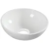 Marho Drova waskom rond 28 x 10 cm keramiek glans wit