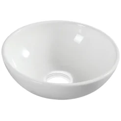 Marho Drova waskom rond 28 x 10 cm keramiek glans wit
