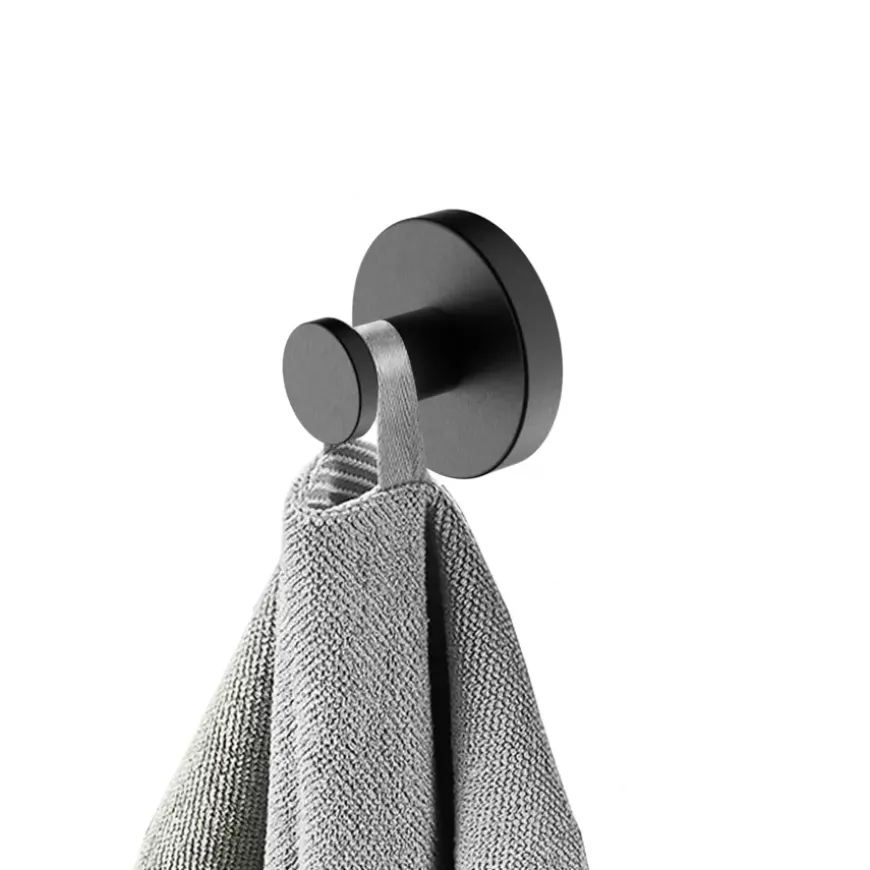 Marho Handdoekhaak Luxor groot gun metal