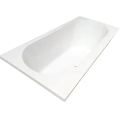Marho Harboro inbouw duo lig bad 170 x 70 x 43 cm glans wit