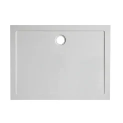 Marho Luxe douchebak rechthoek glanzend wit 120 x 90 x 4 cm