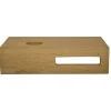 Werkbladen > Marho Tarn wastafelblad toilet links 40 x 21 x 10 cm massief hout