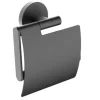 Marho Toiletrolhouder Luxor met klep gun metal