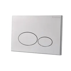 Marho X32 Metal drukplaat voor inbouwreservoir geborsteld staal