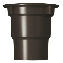 Dakgoten|Goten & Regenpijpen > Martens bakgoot uitloop met wartel 125 mm bruin