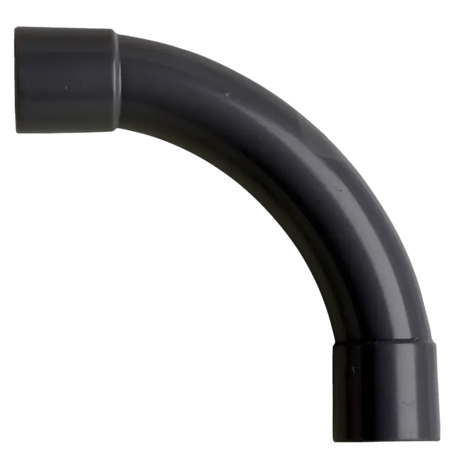 Elektriciteitsbuizen > Martens Bocht PVC Zwart 5/8" 16 mm 5 stuks