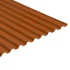 Dakbedekking Schuine Daken > Martens Damwandplaat / Trapezeplaat PVC rood 92,8x214 cm