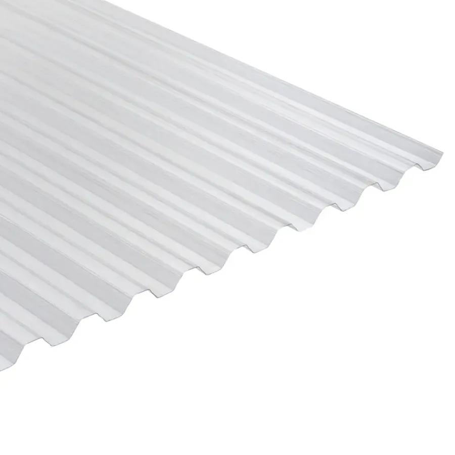 Dakbedekking Schuine Daken > Martens Damwandplaat / Trapezeplaat PVC Transparant 92,8x214 cm