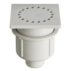 Afvoerbuizen & Hulpstukken > Martens Doucheplug 10 x1 0 cm met 40 mm Onderuitloop