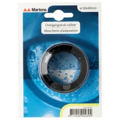 Afvoerbuizen & Hulpstukken > Martens Overgangsstuk Rubber 50 x 40 mm
