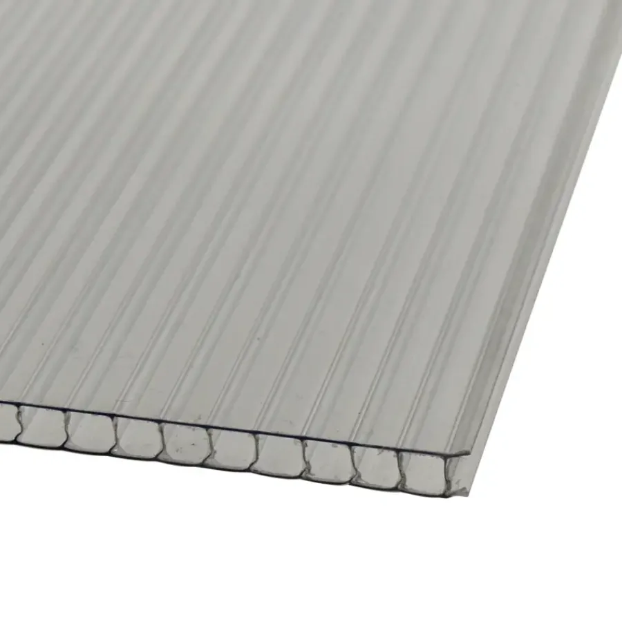Dakbedekking Schuine Daken > Martens Polycarbonaat Plaat Dubbelwandig 105 x 125 cm 6 mm