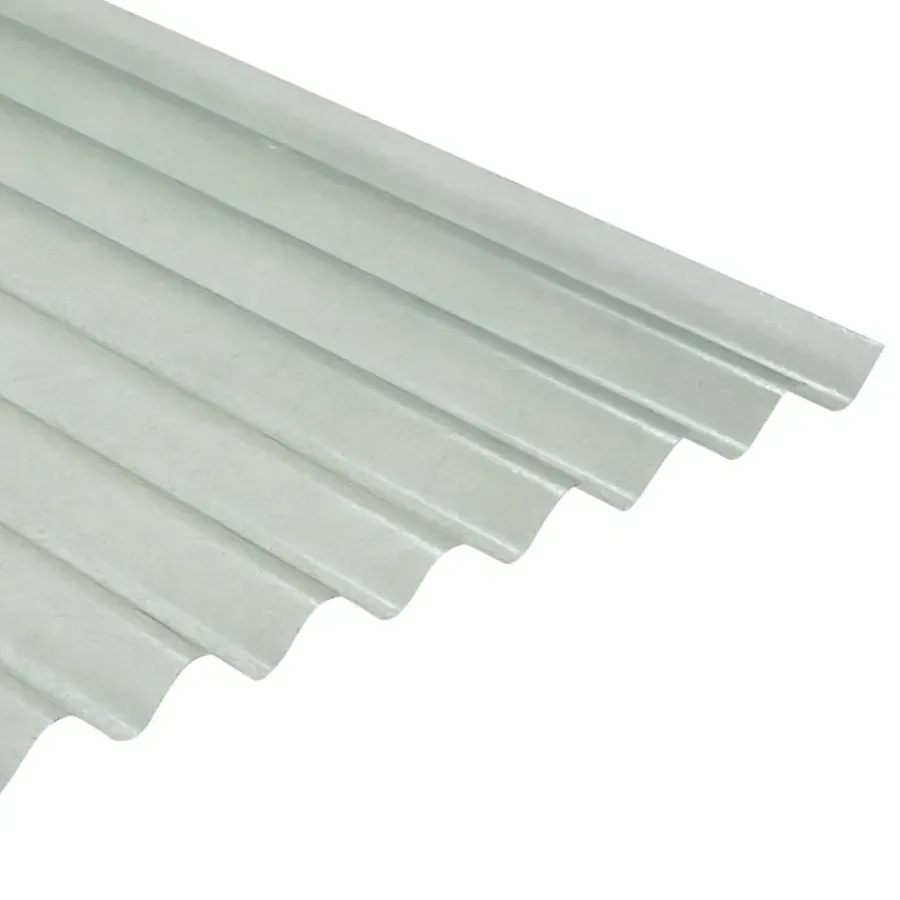 Dakbedekking Schuine Daken > Martens Polyester Golfplaat 32/ 9 Naturel 200 x 94 cm
